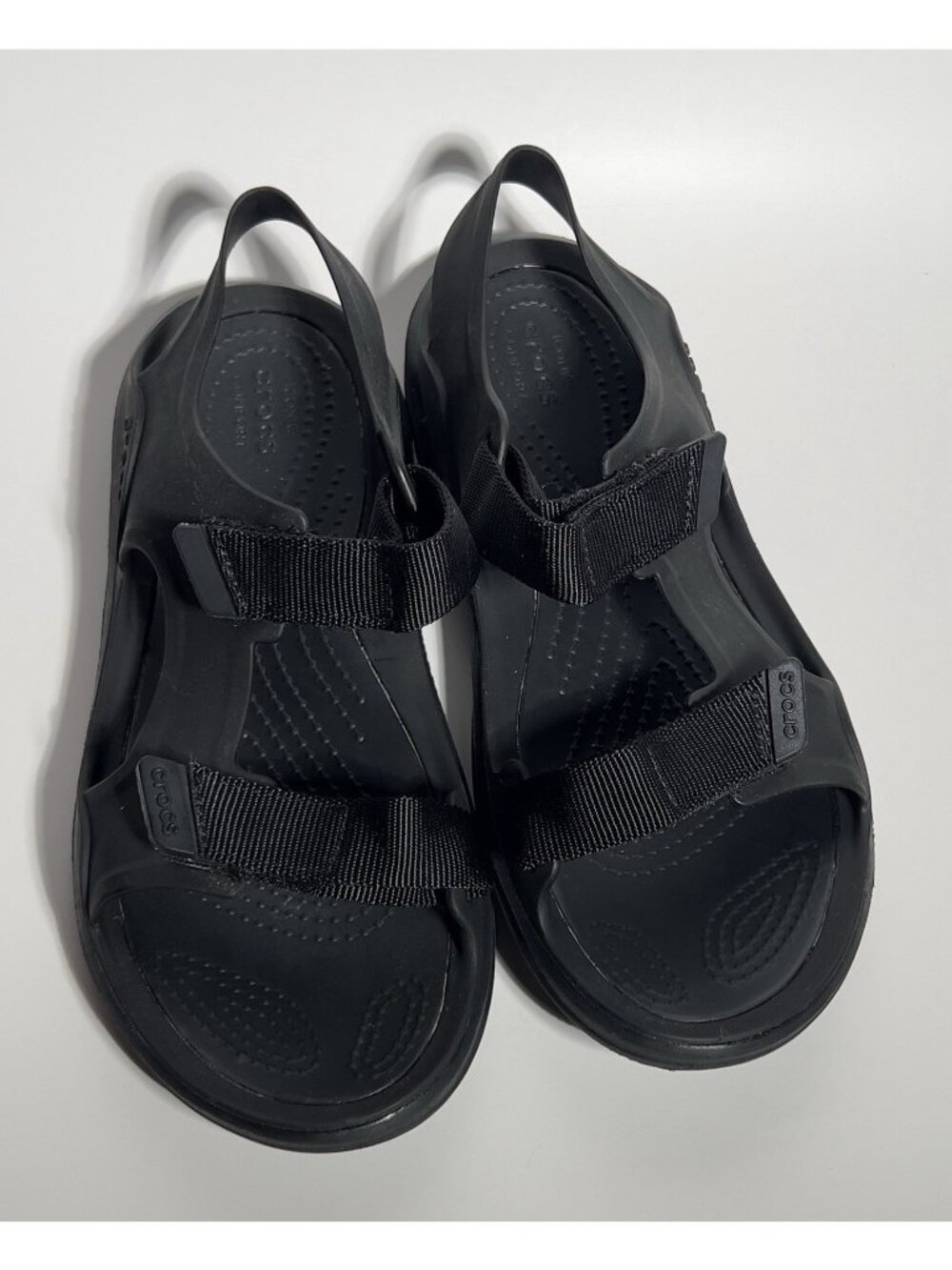 Crocs Swiftwater Expedition Women’s Black Sport Sandals Size 8